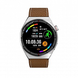 Смарт-часы Smart Watch XO J1 Блютуз v5.1,емкостью 270mAh IP68 диагональ 1.32 /Android, iOS Brown
