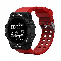 Сенсорные умные смарт-часы Smart FD68S Red (16101-hbr)
