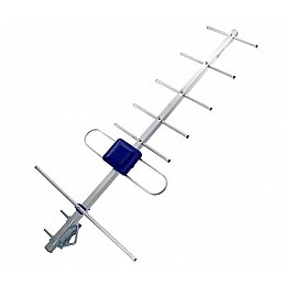 Антенна DVB-T2 Eurosky Фаворит с усилителем 5v 0.7 м Синяя (300057)