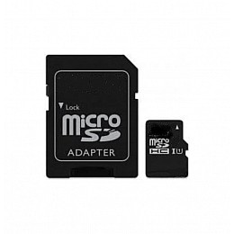 Карта пам'яті ATLANFA micro SDHC 4GB Class 6+адаптер