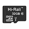 Карта пам'яті Hi-Rali Micro SDHC 32гб UHS-3 Клас 10 Чорний