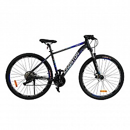 Велосипед спортивний Corso 29" Kingston рама 19" 27 швидкостей Black and Blue (127949)
