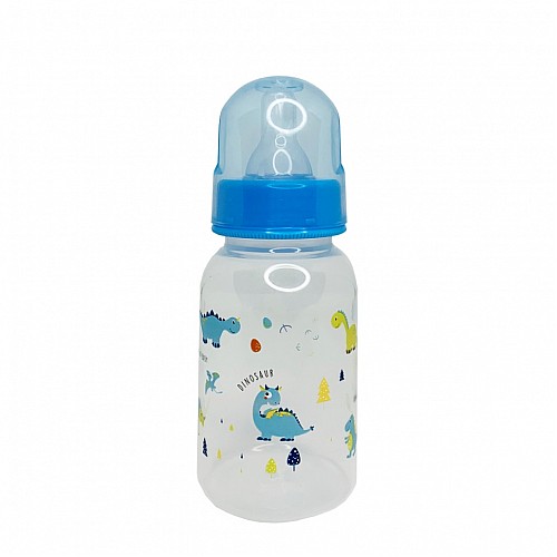 Бутылочка для кормления "Дино" Mega Zayka MGZ-0204(Blue) 150 мл