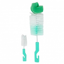 Набор ершиков для мытья бутылочек Mega Zayka MGZ-0211(Green) 2 шт