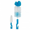 Набор ершиков для мытья бутылочек Mega Zayka MGZ-0211(Blue) 2 шт