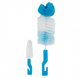 Набір йоржиків для миття пляшечок Mega Zayka MGZ-0211(Blue) 2 шт