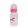 Бутылочка для кормления "Единороги" Mega Zayka MGZ-0204(Pink) 150 мл