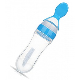 Бутылка-ложка для кормления новорожденного VOLRO Синий (vol-1446)