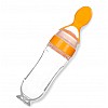 Бутылка-ложка для кормления новорожденного VOLRO Оранжевый (vol-1337)