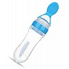 Пляшка-ложка для годування новонародженого 2Life Синій (n-1446)