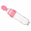 Бутылка-ложка для кормления новорожденного VOLRO Розовый (vol-1336)
