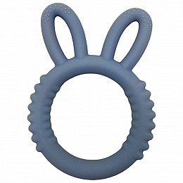 Прорізувач для зубів Кролик сірий Lindo (DK 06)