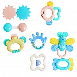 Набір брязкальця Yufeng Baby Toys 8 шт Multicolor (112151)