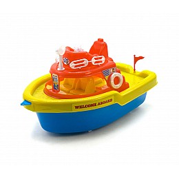 Катер на колесах синий Kinderway (KW-01-112)