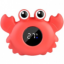 Дитячий термометр для ванної в формі краба UChef BT-02 Червоний (1025)