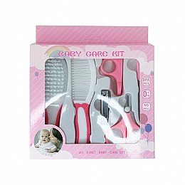 Гігієнічний набір для новонароджених Mega Zayka MGZ-0700(Pink) у коробці