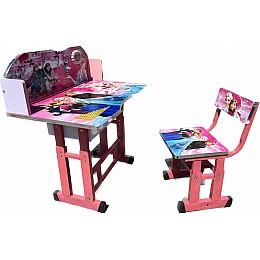 Дитяча парта та стілець рожевий OPT-TOP (1767833980)