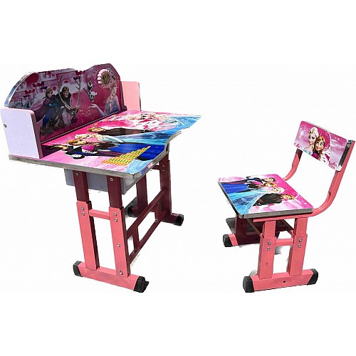 Дитяча парта та стілець рожевий OPT-TOP (1767833980)