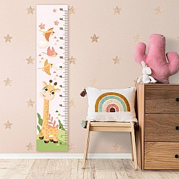 Зростомір для дитячої кімнати Lipoland жирафа 1500 х 30 см Різнокольоровий (103004)