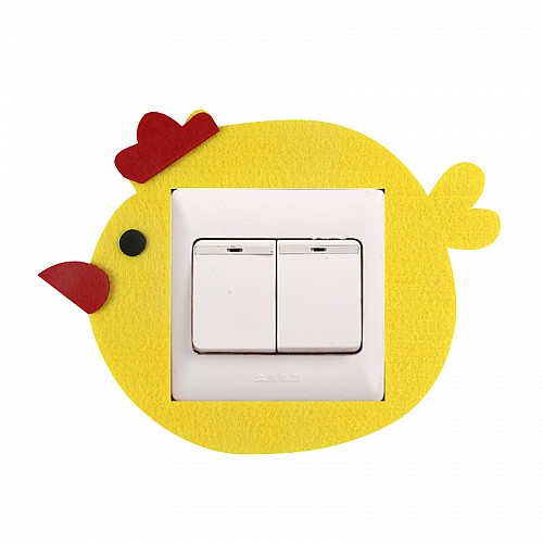 Декоративна накладка на вимикач Chilian RD900YC пташеня Жовтий
