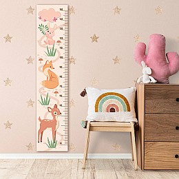 Ростомер для детской комнаты Lipoland зверушки 1500 х 30 см Разноцветный (103002)