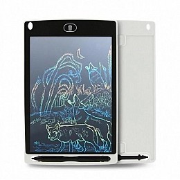 Цветной графический планшет LCD-планшет для рисования Writing Tablet 8.5 дюймов White (243521131)