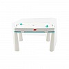 Дитячий пластиковий стіл із насадкою для аерохокею DOLONI TOYS 04580 Бірюзовий