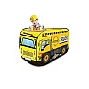 Дитячий намет Play Tent Вантажівка 112 х 72 х 72 см Yellow (151978)