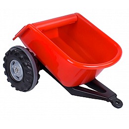 Причіп до педальних тракторів Pilsan 68 х 52 х 38 см до 35 кг Red (90529)