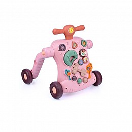 Каталка-ходунки Baby Walker 5 в 1 45 x 21 x 40 см Pink (154478)