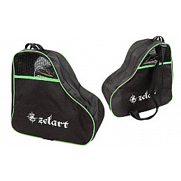 Сумка-рюкзак для роликов Zelart SK-4682 р-р 39x38x22см Зелений