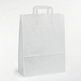 Крафтовые бумажные пакеты Topcraft® 10шт 400х160х450 Белый