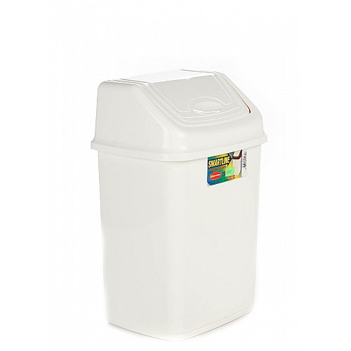 Ведро для мусора Senyayla 8,4 л Белое (4180-bl)