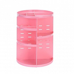 Органайзер вращающийся для косметики OPT-TOP на Beauty Box розовый (1756375335)