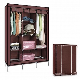 Тканевый складной шкаф для одежды и обуви 175х130х45 см OPT-TOP Storage Wardrobe 88130 AN (1756374602)