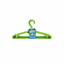 Вешалка для одежды детская 5 шт зеленый Алеана 121074