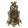 Бронзовий настільний годинник Virtus Lions Bola (5548vi)