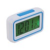 Часы говорящие с будильником на батарейках для плохо слышащих Kenko KK-9905 TR Голубой