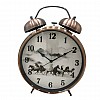 Настільний годинник з будильником Lugi 20,5см бронза (HP221)