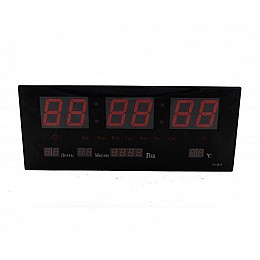 Електронні настінні годинники VST 3615 Чорний (300064)