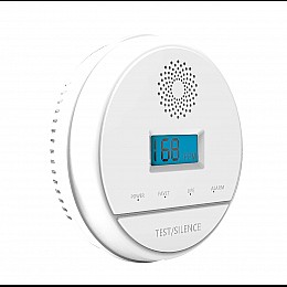 Бездротовий електрохімічний детектор чадного газу з сигналізацією для дому SUNROZ Smart Alarm System Білий