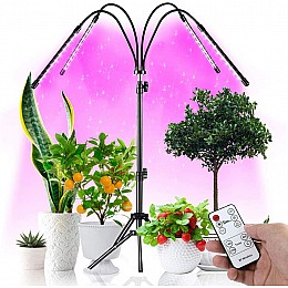 Світлодіодна фітолампа GrowLight зі штативом для вирощування кімнатних рослин Full Spectrum (20201202)
