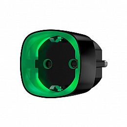 Розумна розетка радіокерована Ajax Socket black EU з лічильником енергоспоживання