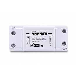 Бездротовий WiFi вимикач Sonoff basic 3 шт Білий