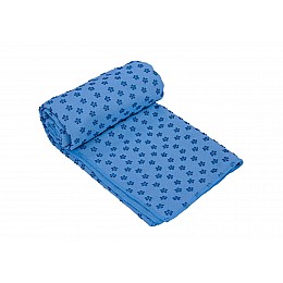 Рушник для йоги із мікрофібри Amber синій 183x62x0.3 см