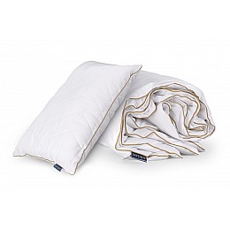 Набор одеяло и классическая подушка Dormeo Zlata 200х200 см Белый