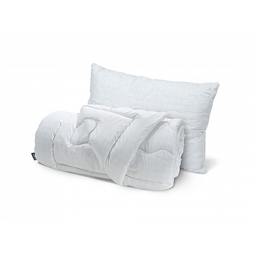 Набор одеяло и классическая подушка Dormeo Carbon 155Х210 см Белый