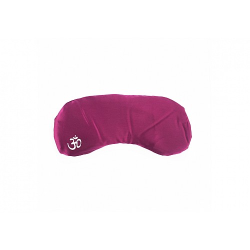 Шелковая подушка для глаз OM с лавандой Bodhi розовая 24*11 см