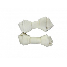 Белые узловые кости Weifang из сыромятной кожи 6.5 см 12 г/шт упаковка 10 шт