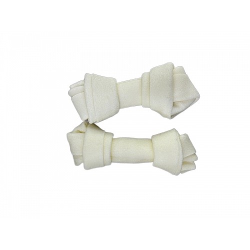 Білі вузлові кістки Weifang із сиром'ятної шкіри 6,5 см 12 г/шт упаковка 10 шт